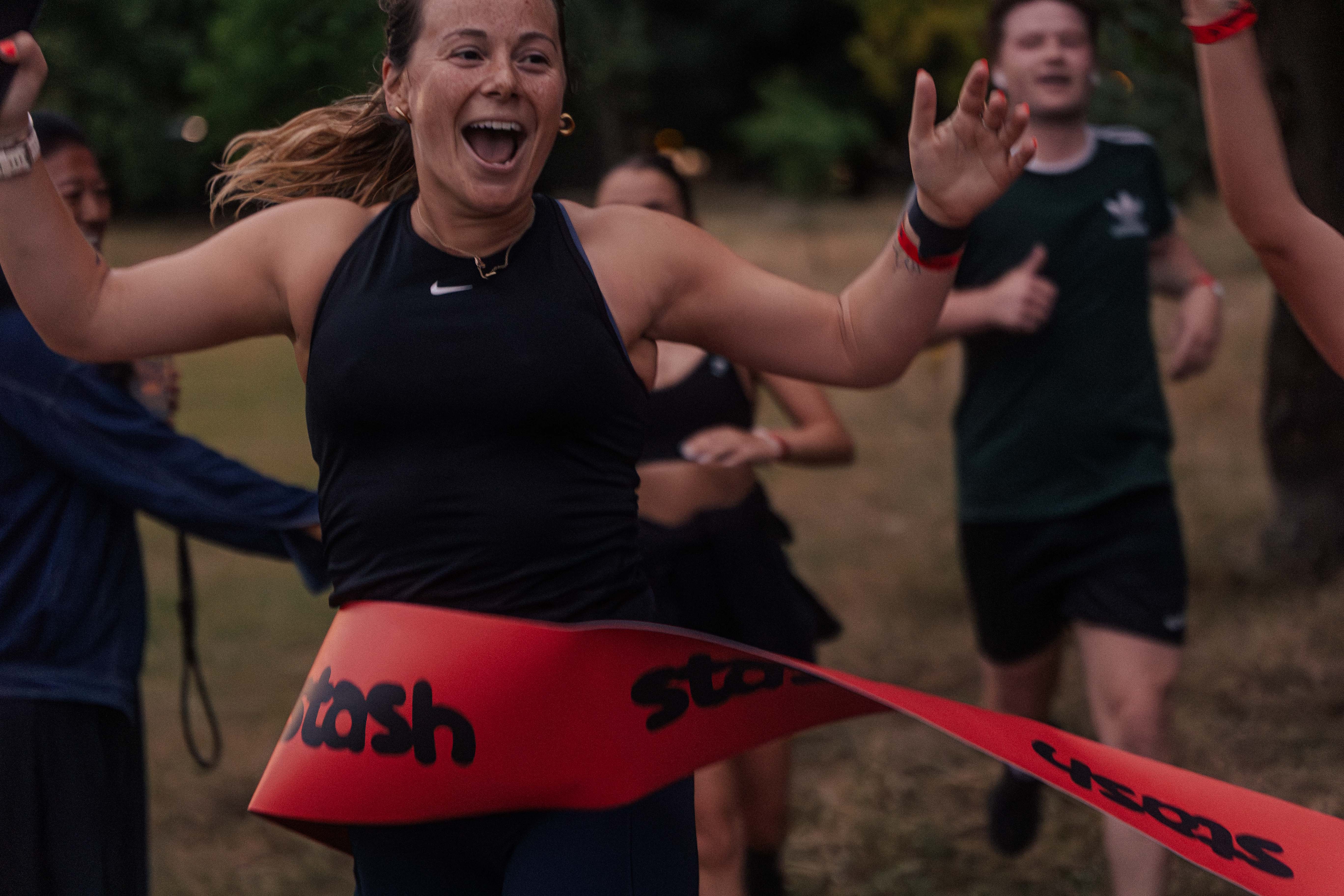 Race director at a Stash event